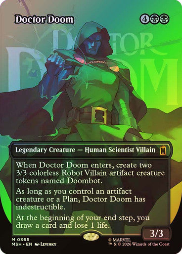 Doctor Doom (Borderless) Foil