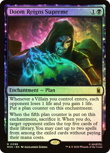 Doom Reigns Supreme Foil