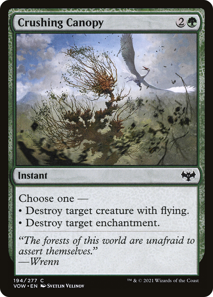 Crushing Canopy Foil
