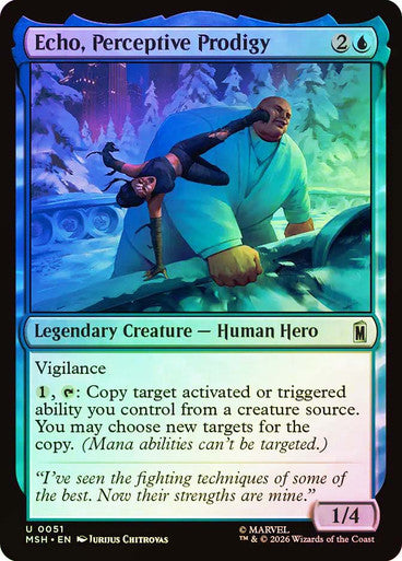 Echo, Perceptive Prodigy Foil