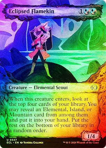 Eclipsed Flamekin (Showcase) Foil