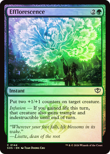 Efflorescence Foil