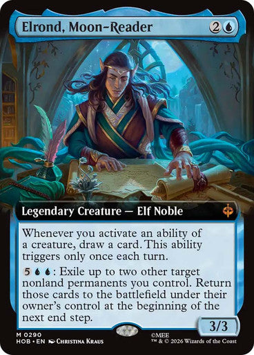 Elrond, Moon-Reader (Extended Art)