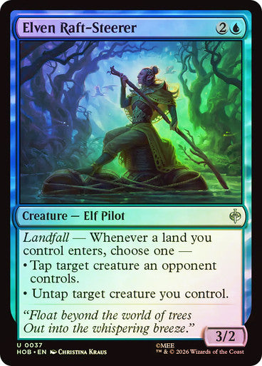 Elven Raft-Steerer Foil