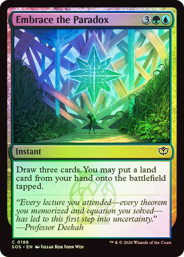 Embrace the Paradox Foil