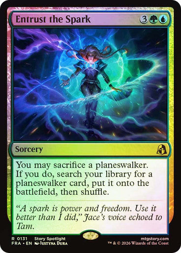 Entrust the Spark Foil