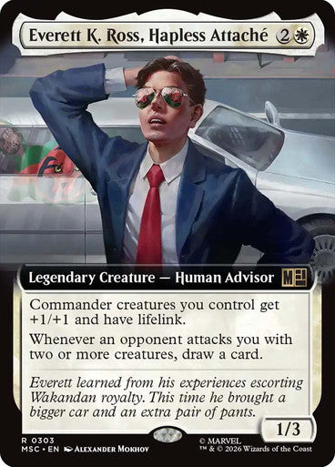 Everett K. Ross, Hapless Attaché (Extended Art)