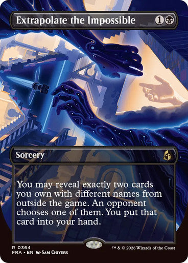 Extrapolate the Impossible (Borderless)