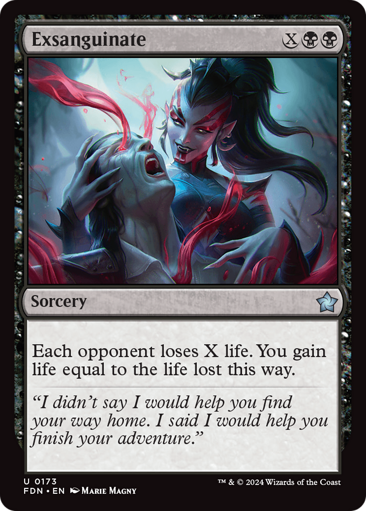 Exsanguinate Foil