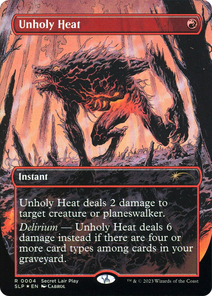 Unholy Heat Foil
