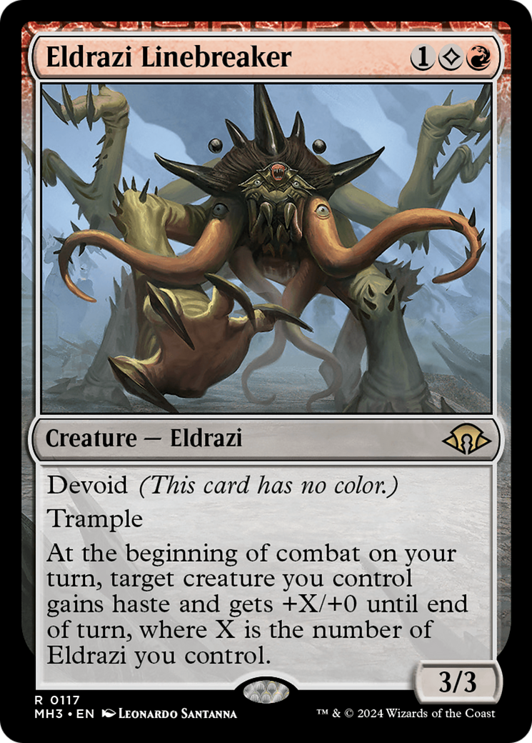 Eldrazi Linebreaker Foil