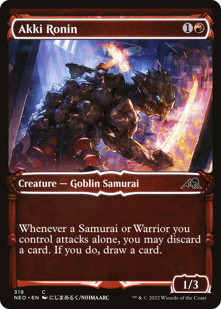 Akki Ronin (Showcase) Foil