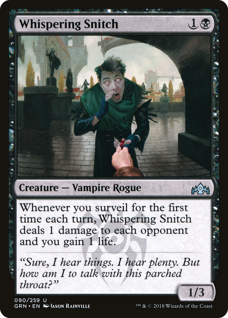 Whispering Snitch Foil