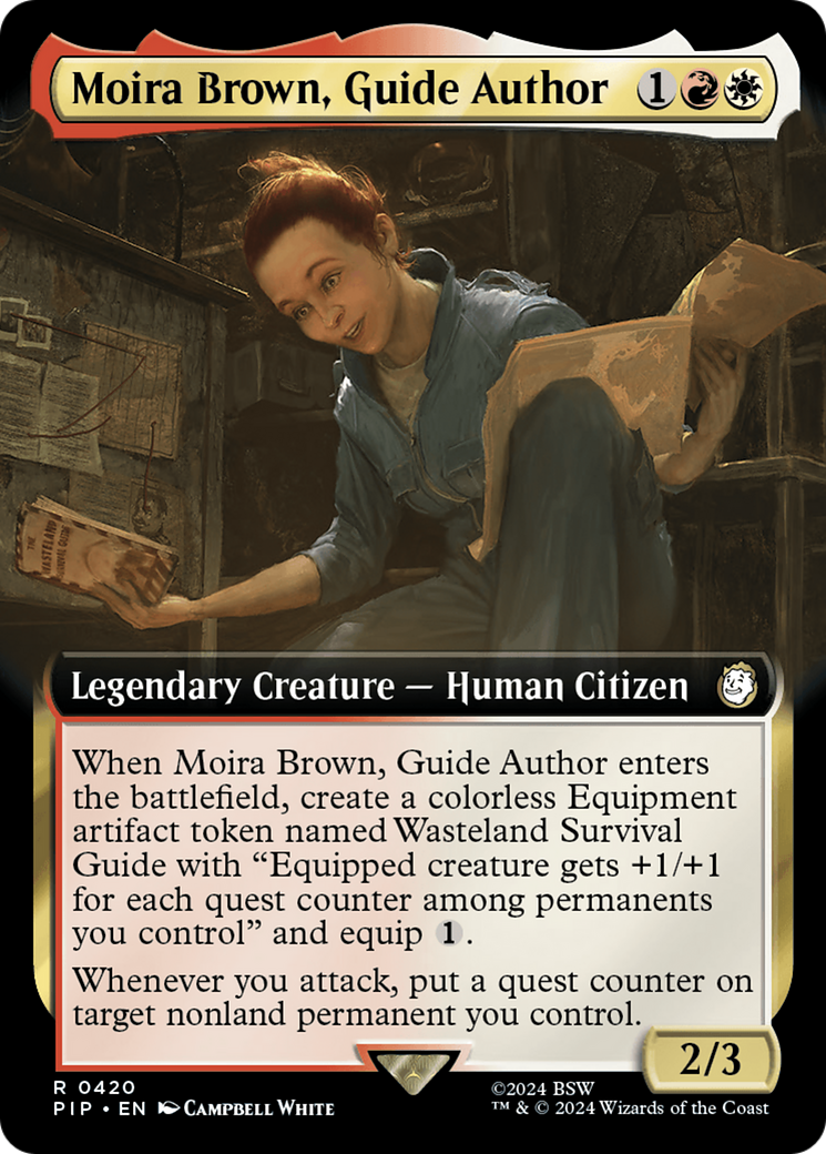 Moira Brown, Guide Author Foil