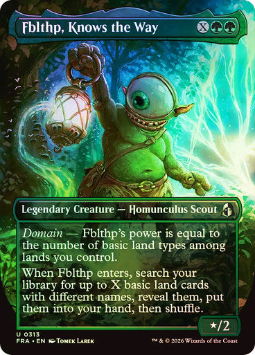 Fblthp, Knows the Way (Borderless) Foil