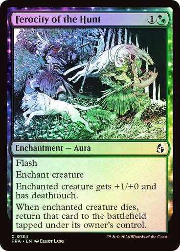 Ferocity of the Hunt Foil