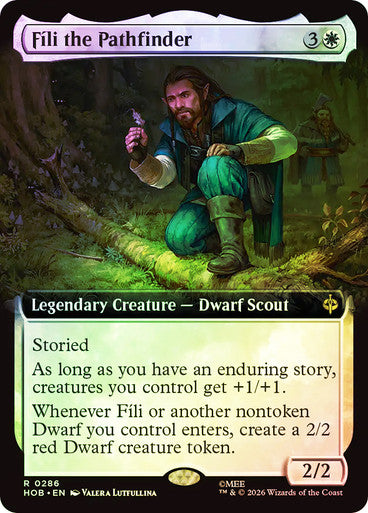 Fíli the Pathfinder (Extended Art) Foil