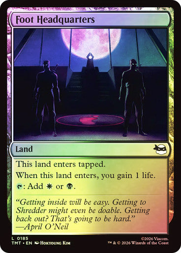 Foot Headquarters Foil