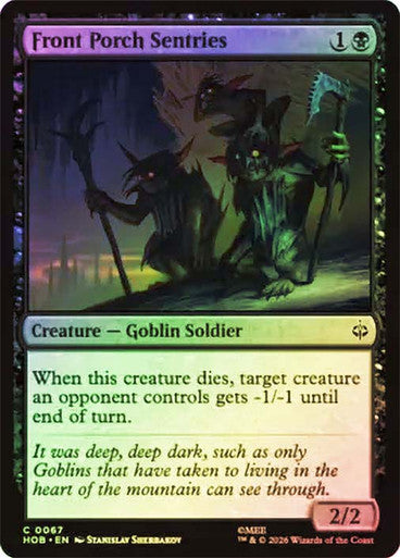 Front Porch Sentries Foil
