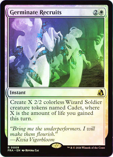 Germinate Recruits Foil