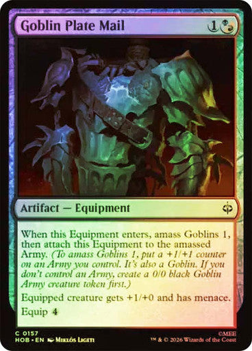 Goblin Plate Mail Foil