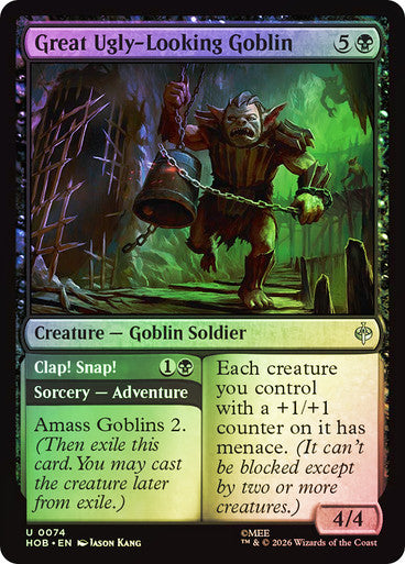 Great Ugly-Looking Goblin // Clap! Snap! Foil