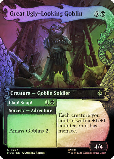 Great Ugly-Looking Goblin // Clap! Snap! (Showcase) Foil