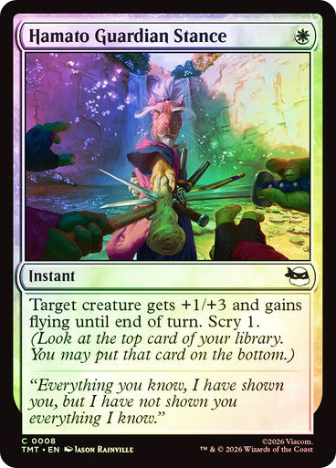 Hamato Guardian Stance Foil