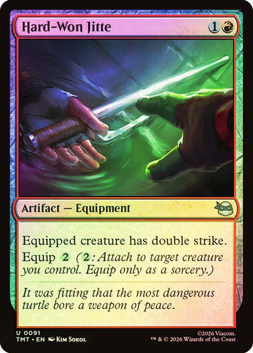 Hard-Won Jitte Foil