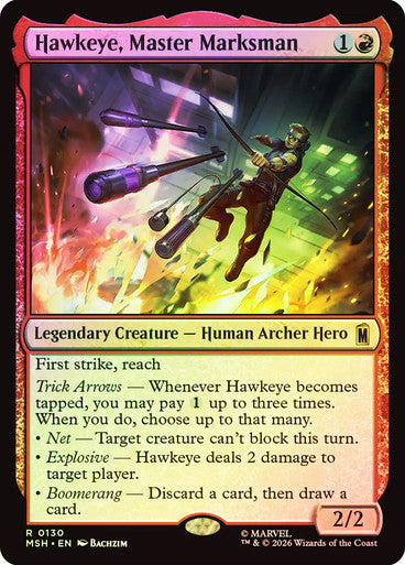 Hawkeye, Master Marksman Foil