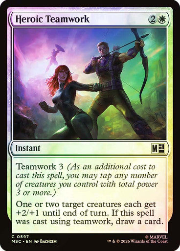 Heroic Teamwork Foil