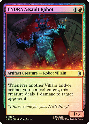 HYDRA Assault Robot Foil