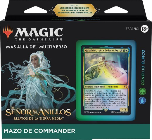 Magic: The Gathering The Lord of The Rings: Tales of Middle-Earth Elven Council Commander Deck