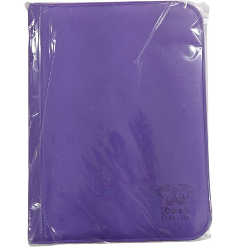 Carpeta Zip Folder 3x3 Morado Dark Fortress