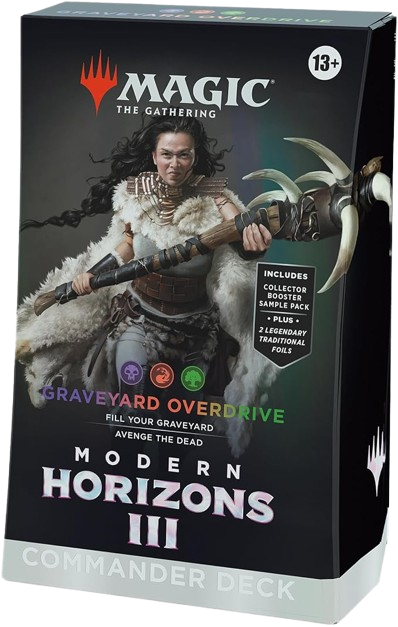Magic: The Gathering Graveyard overdrive Commander Deck Modern Horizons 3