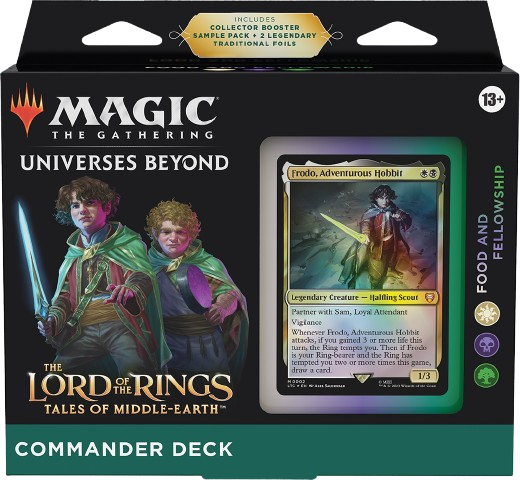 Magic: The Gathering The Lord of The Rings: Tales of Middle-Earth Food and Fellowship Commander Deck