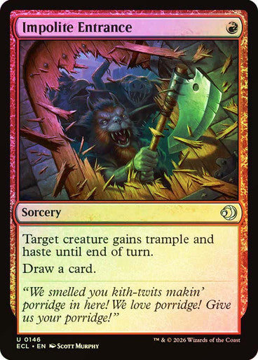 Impolite Entrance (Default) Foil