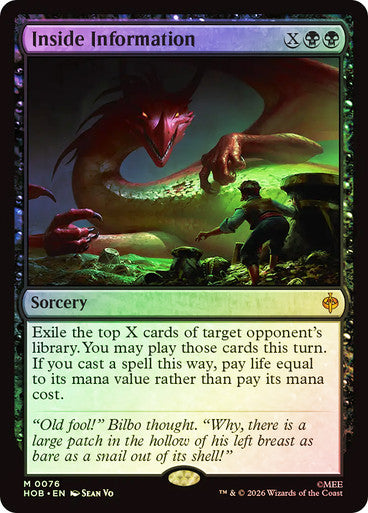 Inside Information Foil
