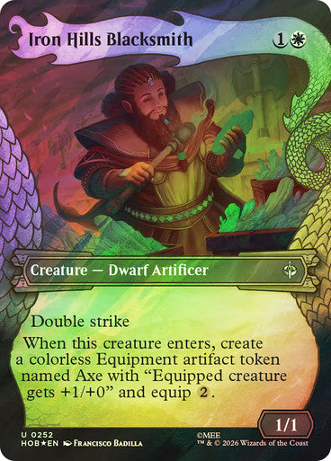Iron Hills Blacksmith (Borderless) Surge Foil