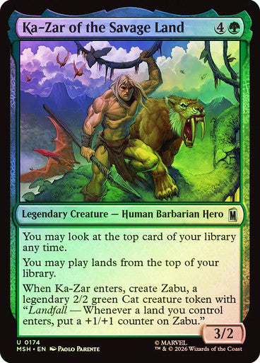 Ka-Zar of the Savage Land Foil