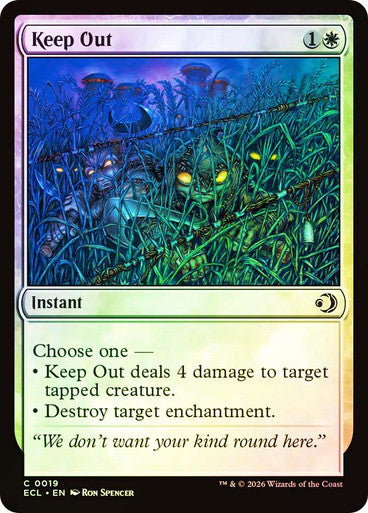 Keep Out (Default) Foil