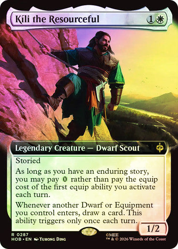 Kíli the Resourceful (Extended Art) Foil
