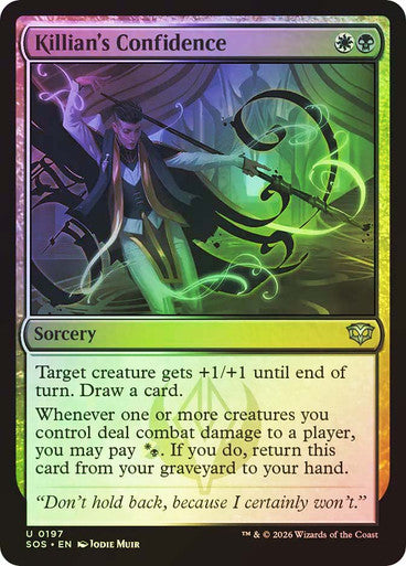 Killian's Confidence Foil