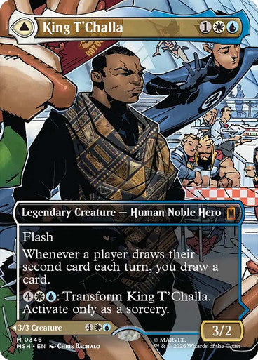 King T'Challa // Black Panther, Hope Enduring (Borderless)