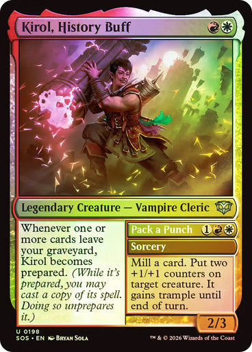 Kirol, History Buff // Pack a Punch Foil