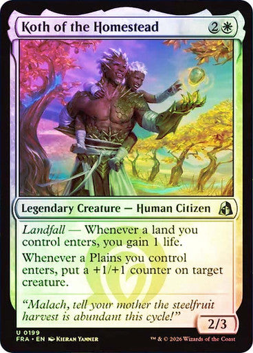 Koth of the Homestead Foil