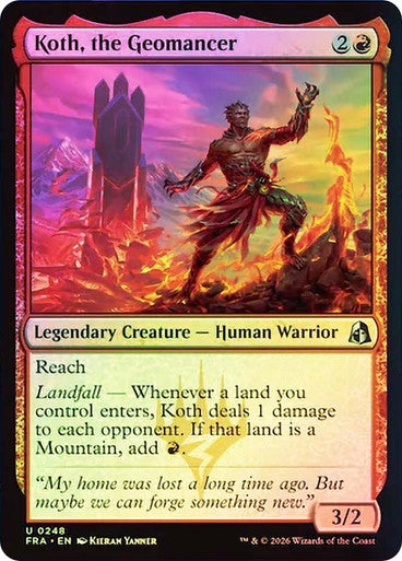 Koth, the Geomancer Foil
