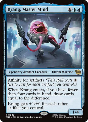 Krang, Master Mind