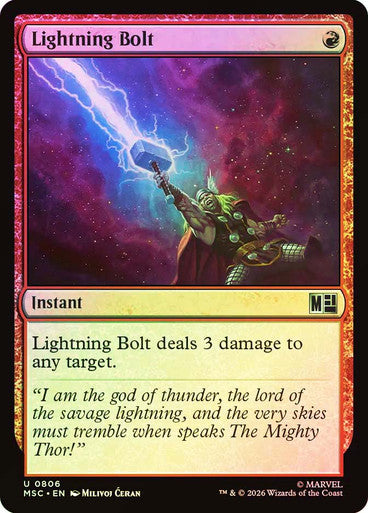 Lightning Bolt Foil