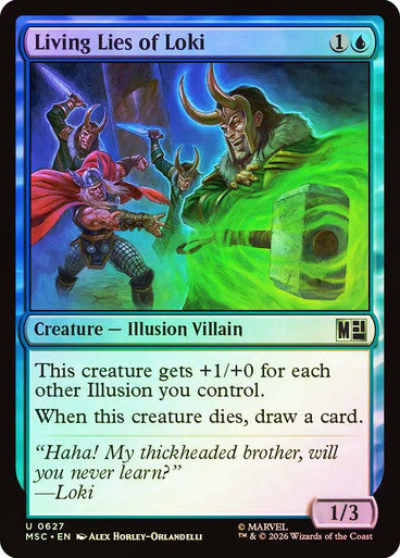 Living Lies of Loki Foil
